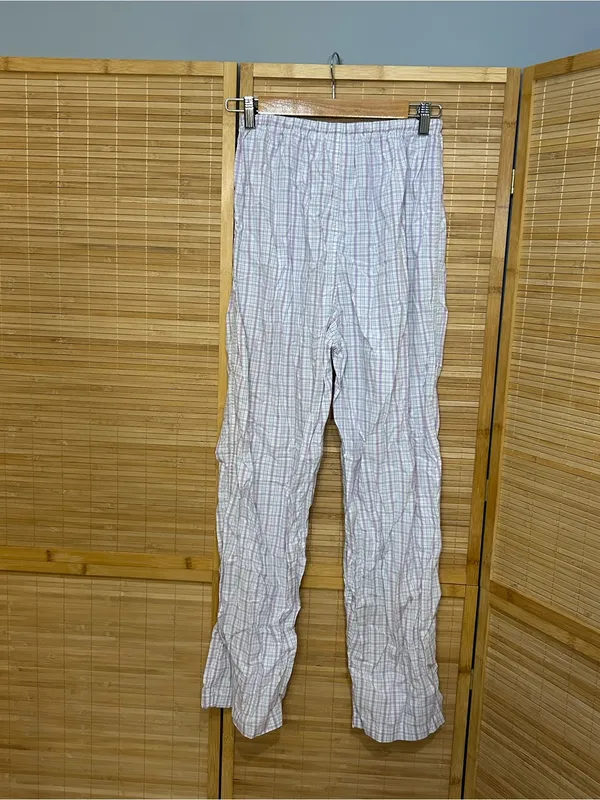 Disney vintage purple plaid Winnie the Pooh pajama lounge pants woman’s medium - Image 4