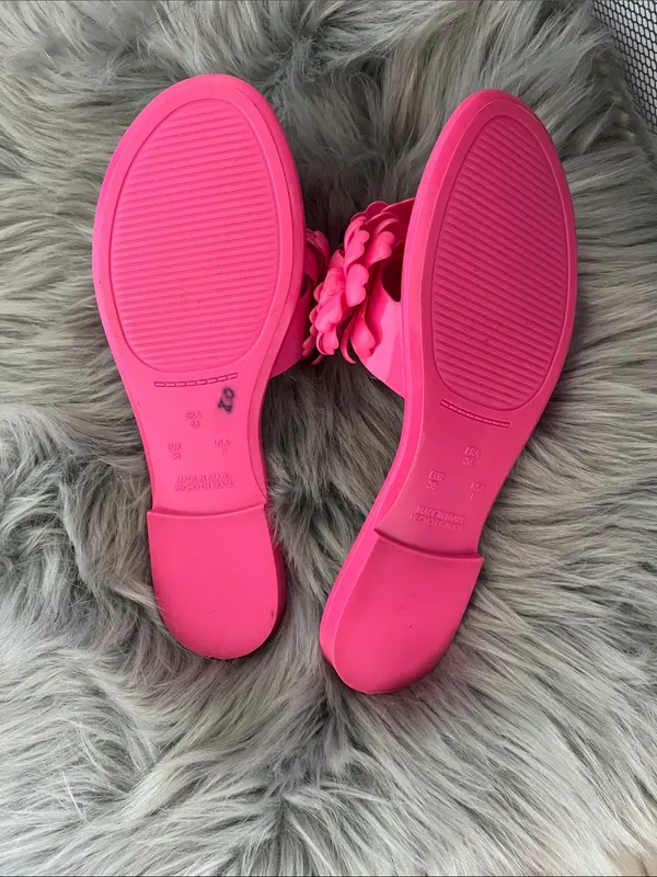 NWOT Kate Spade Jaylee Slide Sandals Hot Pink sz 6 - Image 7