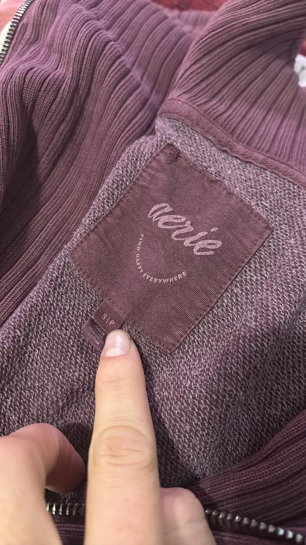 Aerie Quarter-Zip Pullover Oversized - Image 3