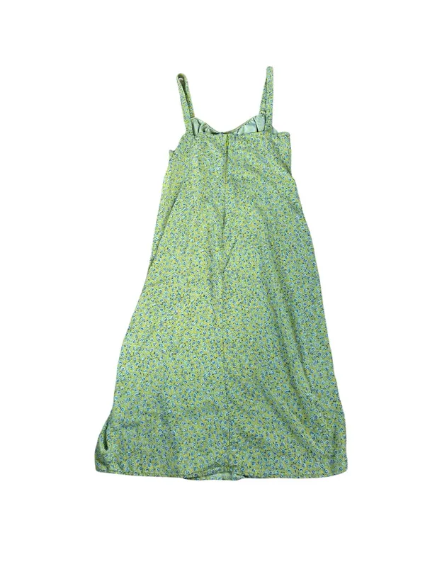 Motel Rocks Lime Green Floral Midi Slip Dress - Image 7
