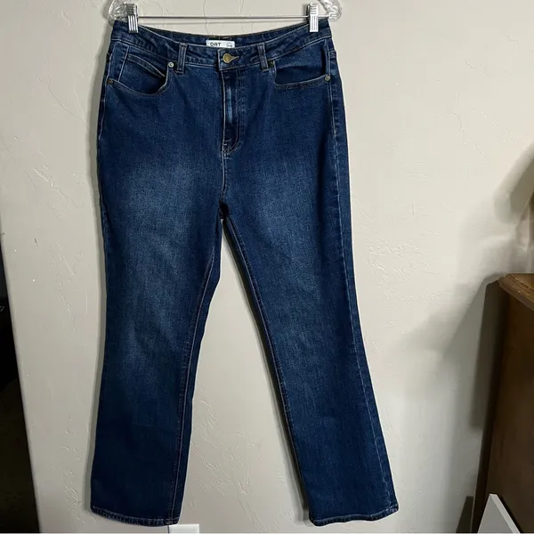 Oat New‎ York High Rise Slim Boot cut Denim Jeans - Image 2