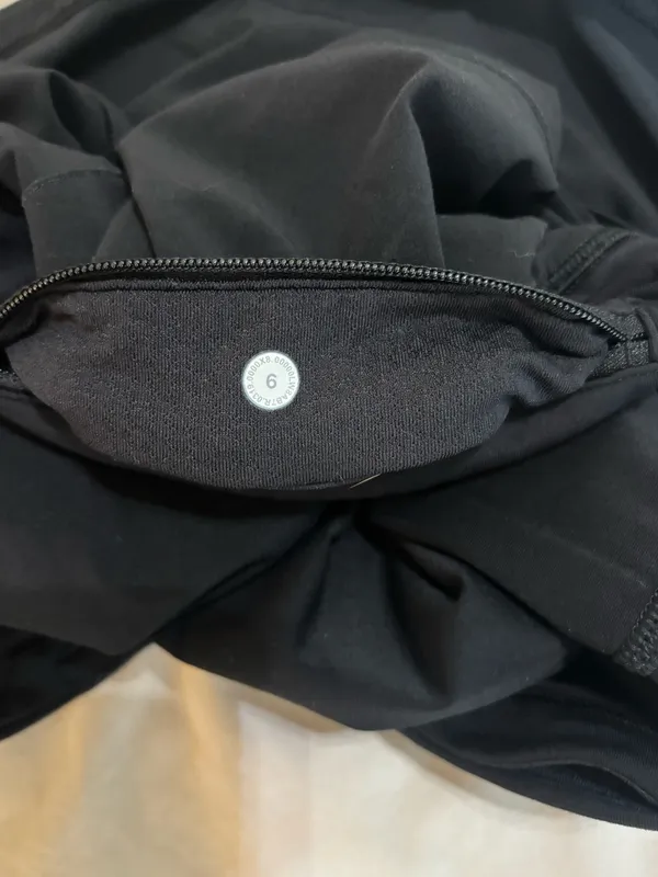 Black Lululemon Pace Rival Skirt - Image 6