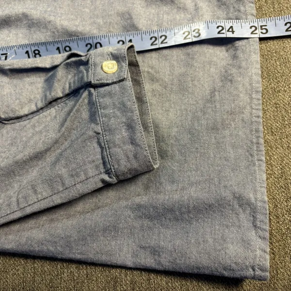 Vineyard Vines Women's‎ Chambray Embroidered V-neck Long Sleeve Top Size S - Image 10