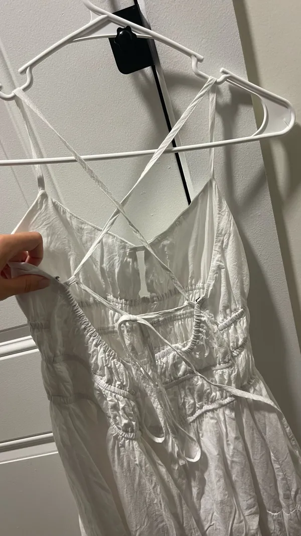 White maxi dress Size M - Image 3