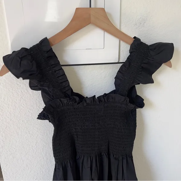 Hill House The Ellie Nap Dress in Black - Image 7