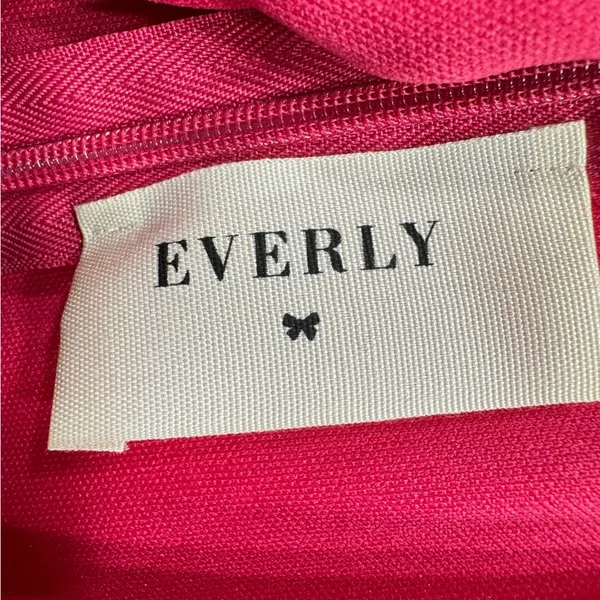 Everly Hot Pink Floral Halter Neckline Maxi Sundress Pleated Skirt Boho Vacation Party - Image 7