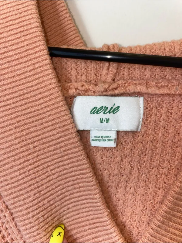 Aerie CozyUp Waffle Sweater Hoodie - Image 6