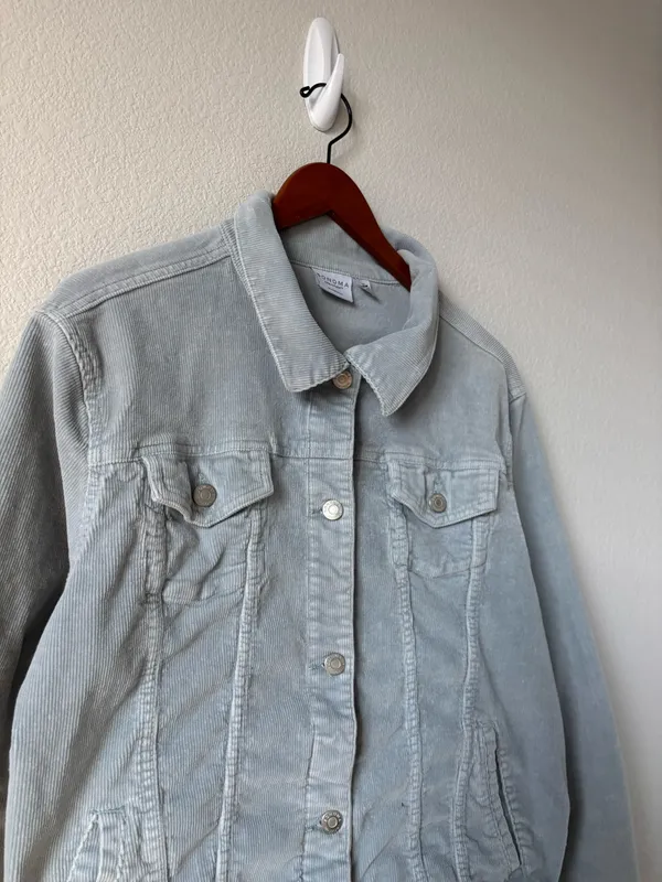 Sonoma Blue Denim Corduroy Jacket - Image 3
