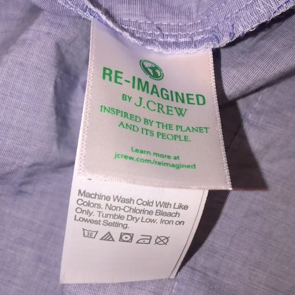 J CREW top size small cotton fabric - Image 5