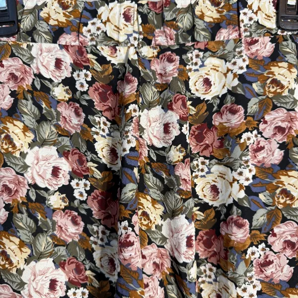Show Me Your Mumu Floral Wide Leg Jogger Pants Women's Large Boho Festival Twee - Image 12