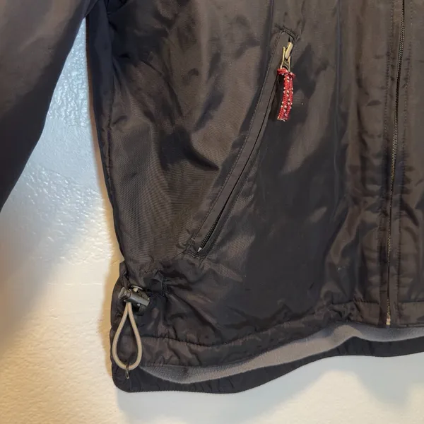 NAPAPIJRI GEOGRAPHIC Size-L‎ Mens Winter Jacket Bomber Black Insulated - Image 7