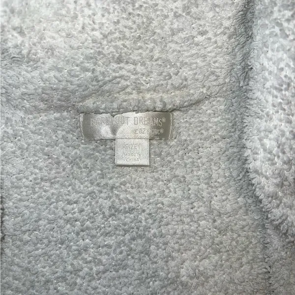 Barefoot Dreams Ivory / White Size 1 Chic Cozy Robe with Strap - Image 4