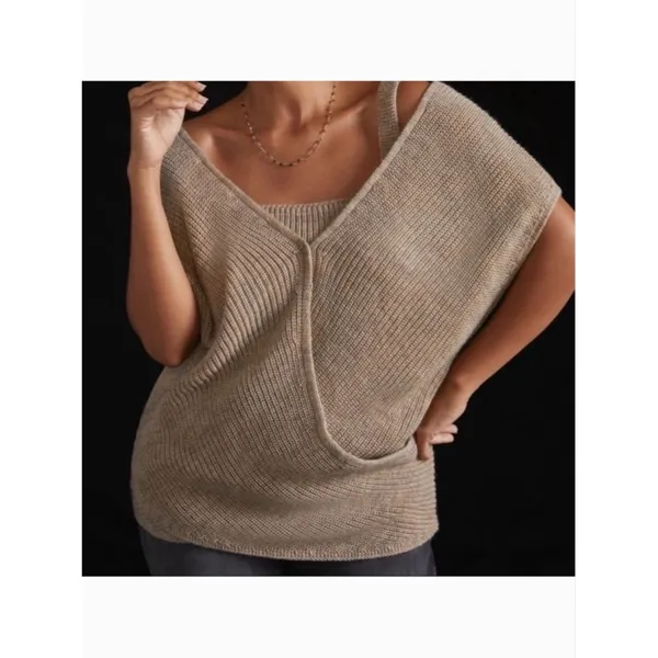 Anthropologie Twist-Front Sweater Set - Image 3