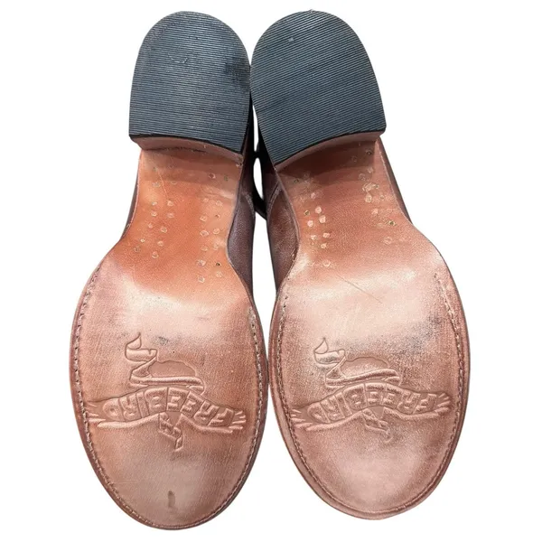Freebird by Steven Women's Randi Boots – Size 9 – Distressed Leather Block‎ Heel - Image 6