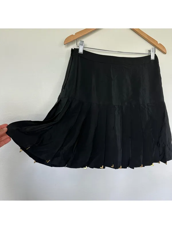 Versaxe X H&M Pleated Miniskirt Size US 10 - Image 5