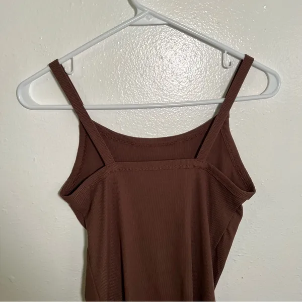 No Boundaries Women's Juniors Size Medium 7-9 Rib‎ Cami Top Hot Chocolate Brown - Image 7