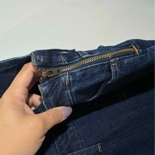 New Levi's Skinny‎ Dark Wash Denim Overall Size 26 Casual Nomcore Minimalist - Image 9