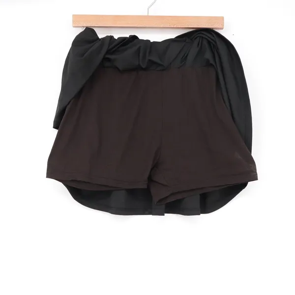 Indero Active Womens Large Black Pleated Athletic Skort Tennis Golf Skirt L - Image 4