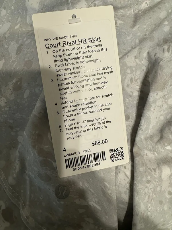Court Rival HR Skirt - Image 2