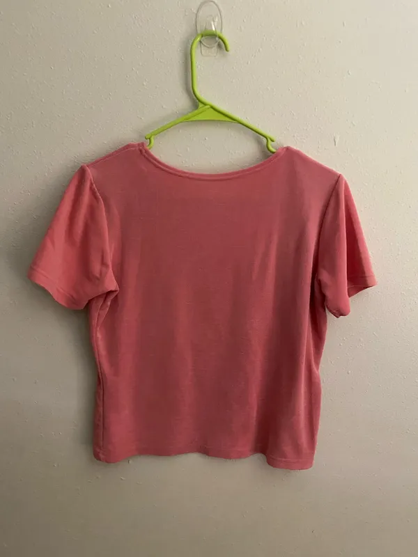 Salmon Color Top Size M Pink Size M - Image 2