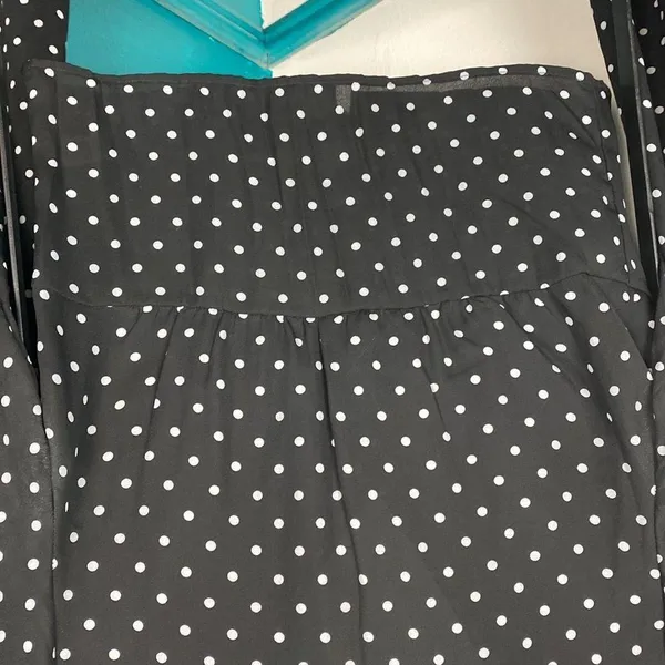 Leith Long Sleeve Polka Dot Top NWOT - Image 7