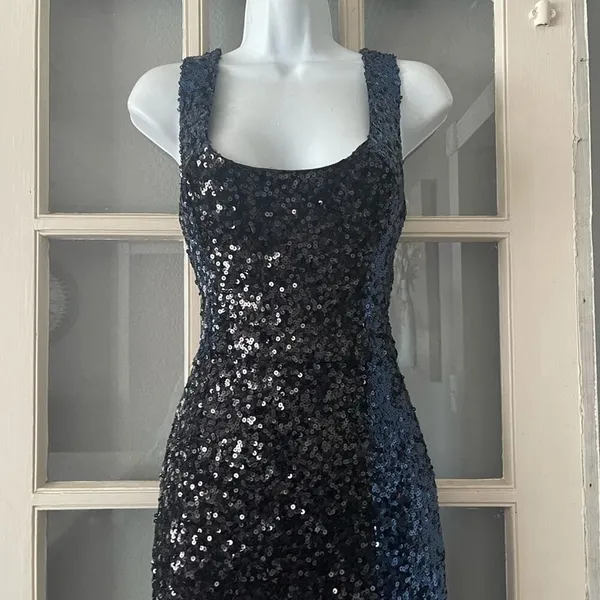 New French Connection Sequin Dress - Image 4
