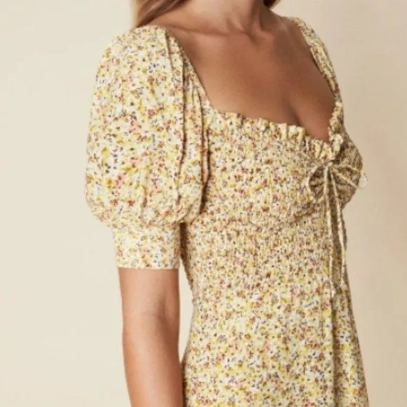 ✨FAITHFULL THE BRAND Dulcia Sz 2 Minidress✨ - Image 4