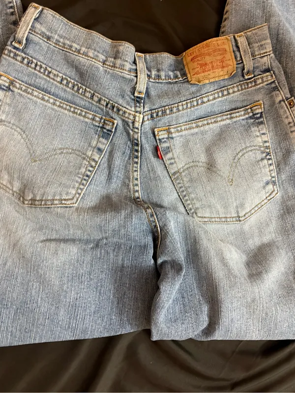 Levi's Light Blue Slim Straight Jeans - Image 3