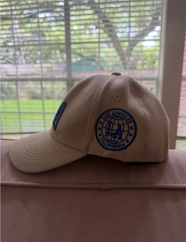 LA baseball hat Tan - Image 2