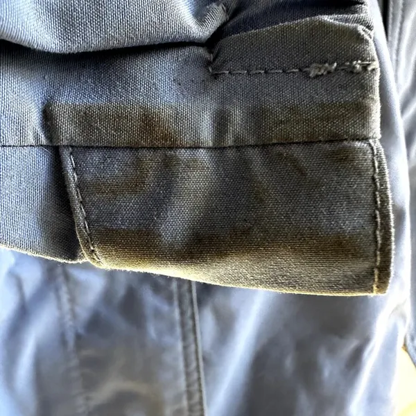 Patagonia Liquid Sky Jacket Goretex Hooded Full Zip Pockets Lined Blue Medium - Image 9