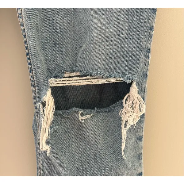 Abercrombie & Fitch Distressed Straight Leg Jeans Sz 27 - Image 6