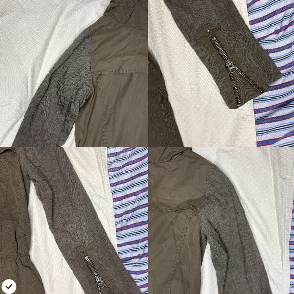 Zara Basic Utility Field Size XSmall Jacket - Image 9