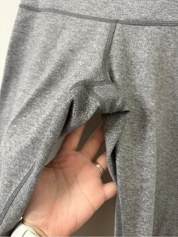 {8} Lululemon Gray Active Capri Crop Leggings - Image 2
