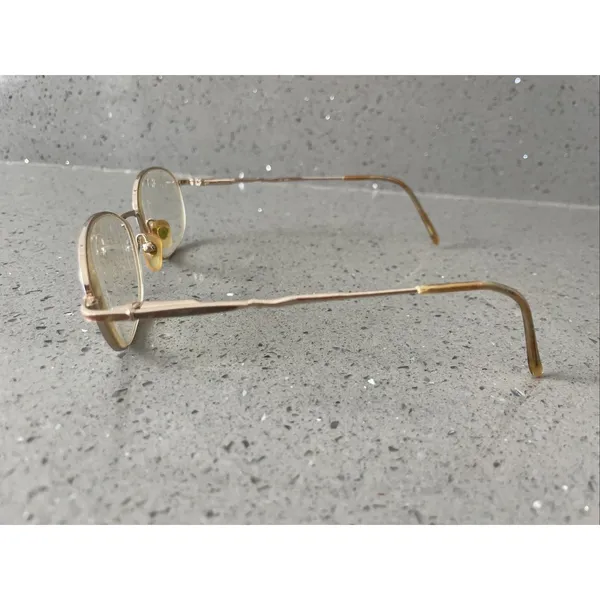 Savvy 51-16-130 Eyeglasses Frames ONLY Glasses Full Rim gold Vtg - Image 3