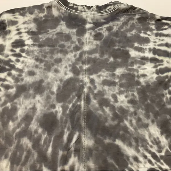 Lululemon All Yours Tee *Tie Dye Marmoleado Tie Dye Graphite Gray Women Sz M/8 - Image 9