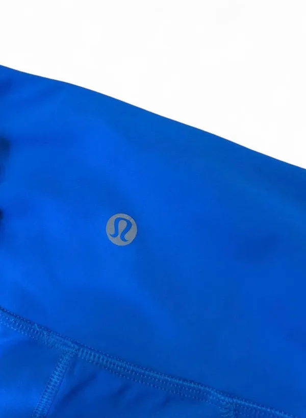 Lululemon blue high-waisted leggings #activewear #yoga - Image 3