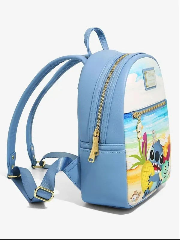 NWT Loungefly Disney Lilo & Stitch with Ducklings Mini Backpack - Exclusive - Image 2