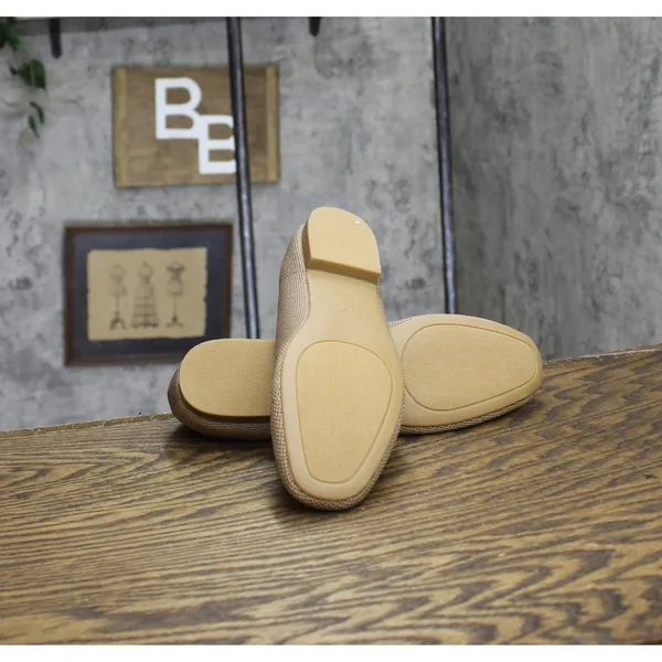 NWT MIA Rasia Womens Round Toe Ballet Flat Sandals GS1578607 Sand Brown 6.5M - Image 9