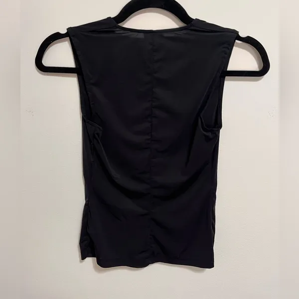 FREE PEOPLE Intimately Black Sleeveless Scoop Neck Smoothing Tank Top Sz XS EUC - Image 4