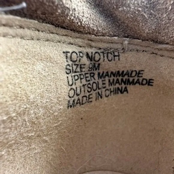 Matisse Top Notch Tan Faux‎ Suede Perforated Lace Up Sneakers Women's Size 9M - Image 7
