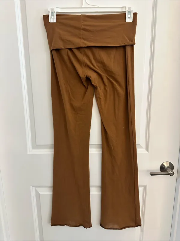 Skims Fold Over Pants, color Camel Medium - Image 3