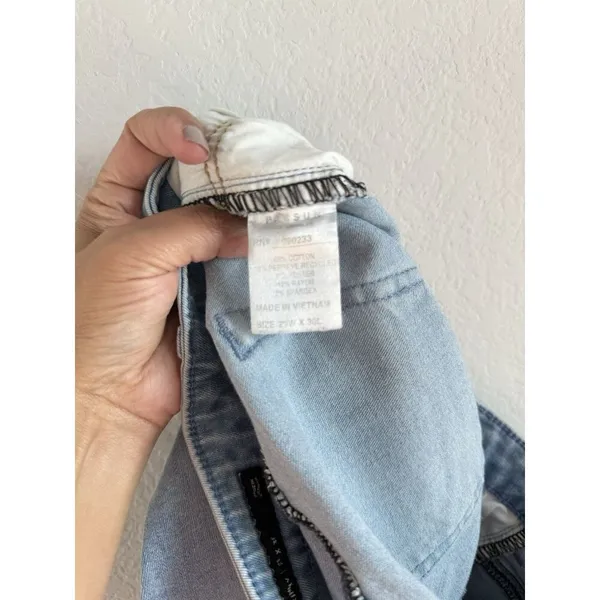 PacSun Active‎ Stretch Skinny Blue Jeans Women’s Size 29 Light Blue Denim - Image 9