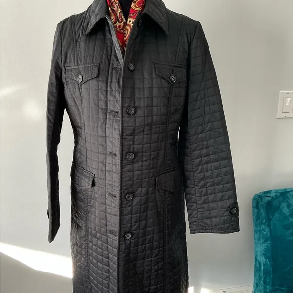 Elegant quilted trench coat 🌹🌹 - Image 3