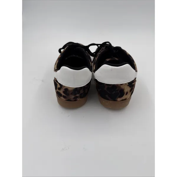 DV Dolce Vita Women's Sneaker Voyage Leopard Fashion Suede Size 9 1/2 9.5 - Image 3
