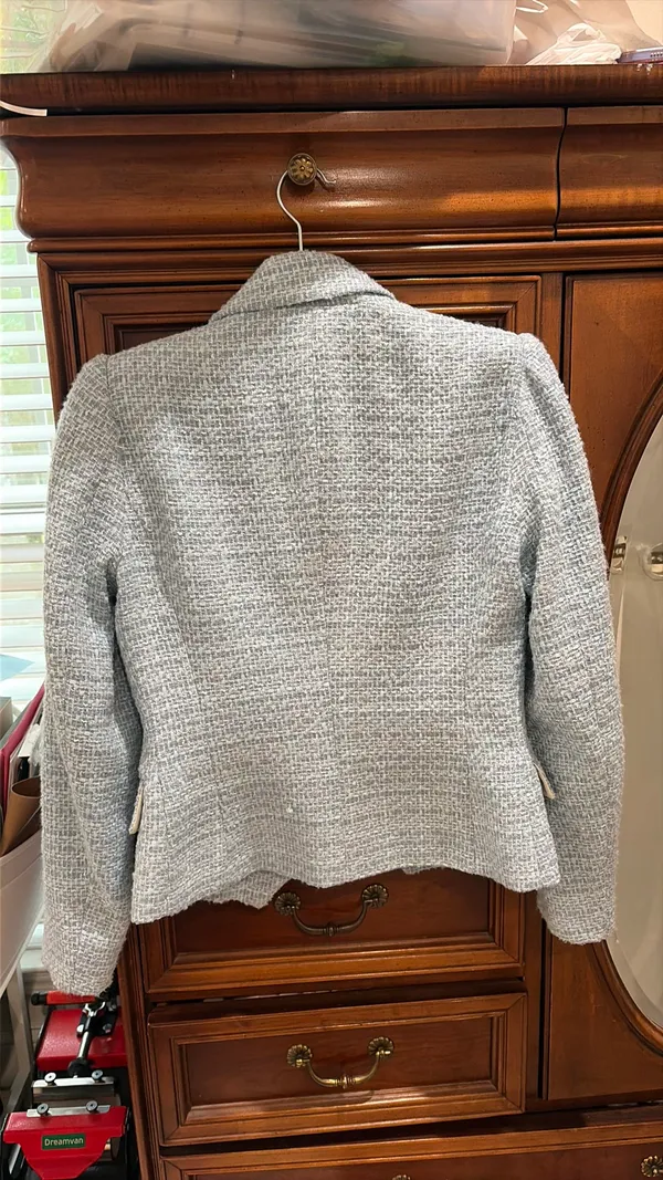 ZARA Blazer Light Blue - Image 3