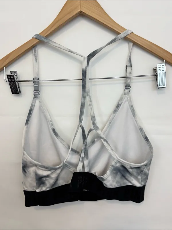 Victoria’s Secret PINK Marble Tie Dye Ultimate Lightly Lined Bra Strappy Back XL - Image 2