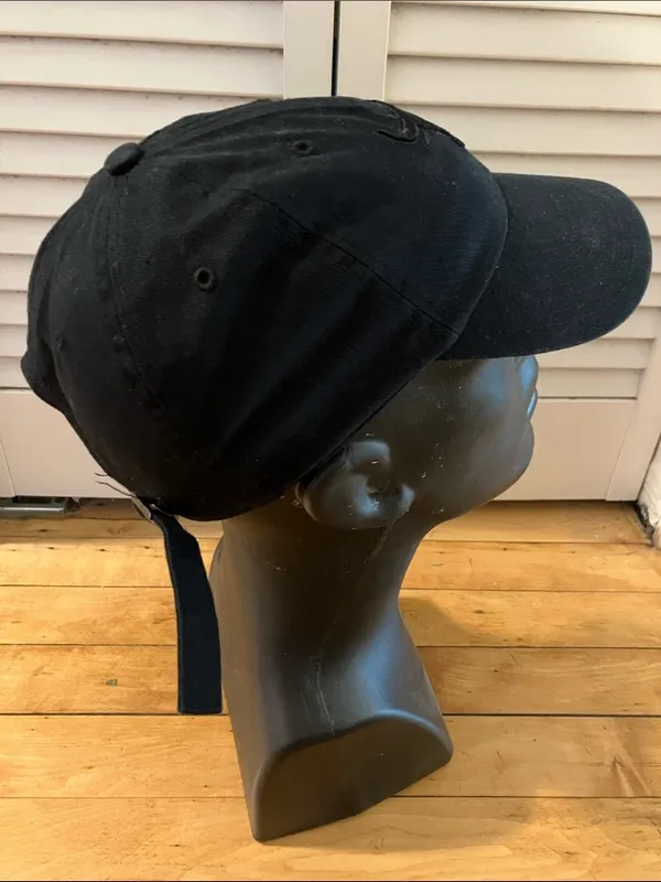 NBA Chicago Bulls All Black Logo Hat 47 Brand - Image 4