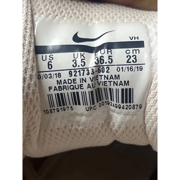 Nike Air Max 97 Barely Rose Black Womens Sneakers 921733-602 Size 6 - Image 9