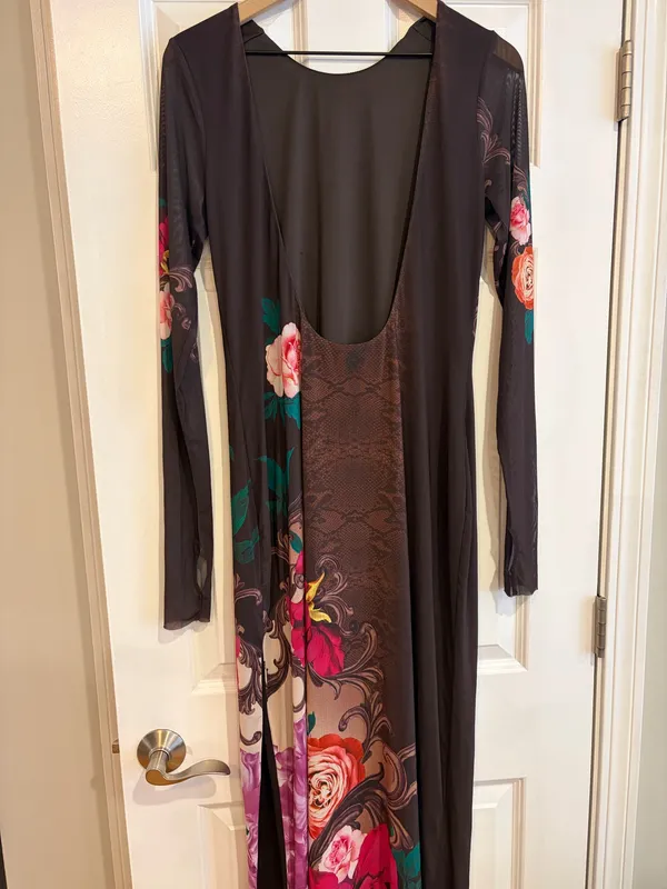 AFRM Maxi Dress Brown Size L - Image 6