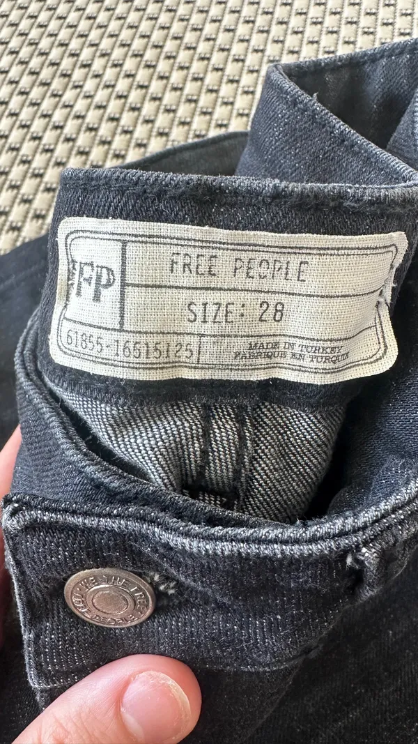 Free People Distressed Jeans - Image 3